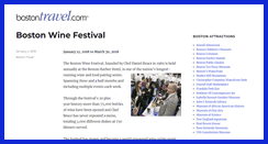 Desktop Screenshot of bostontravel.com